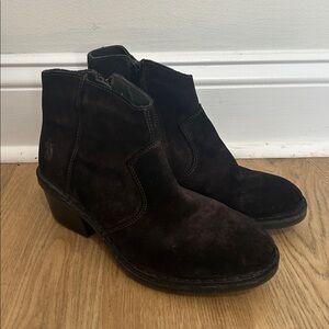 Fly London Dari‎ Ankle Boots Purple Size 39